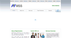 Desktop Screenshot of maansmarine.com